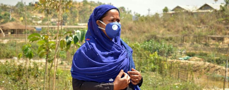 Women mobilise to prevent COVID-19 in crowded Rohingya refugee camps