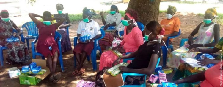 Women peace mediators become key actors on the frontlines of COVID-19 prevention in refugee settlements in Uganda