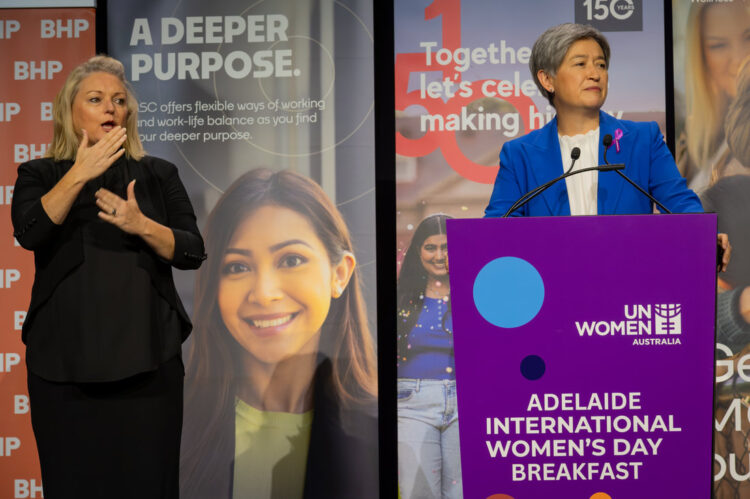 Adelaide IWD Breakfast 2024. Photo: Jennie Groom